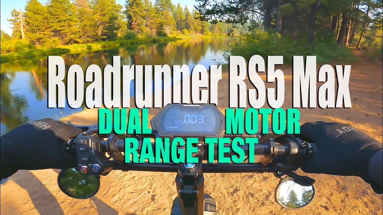 Roadrunner RS5 MAX dual motor range test. POV (4K)