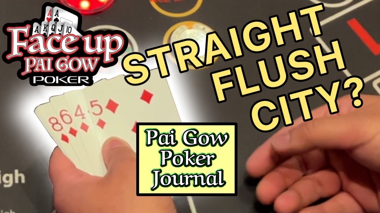 CLIMBING the FORTUNE BONUS LADDER? [Face-Up Pai Gow Poker, liveplay]