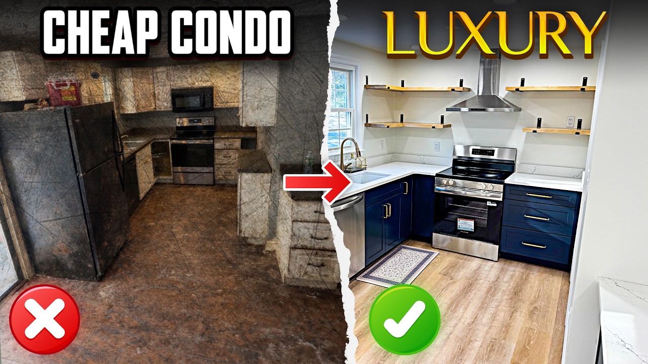 We Transformed This Cheap CONDO Into a Luxury Home in 13 days