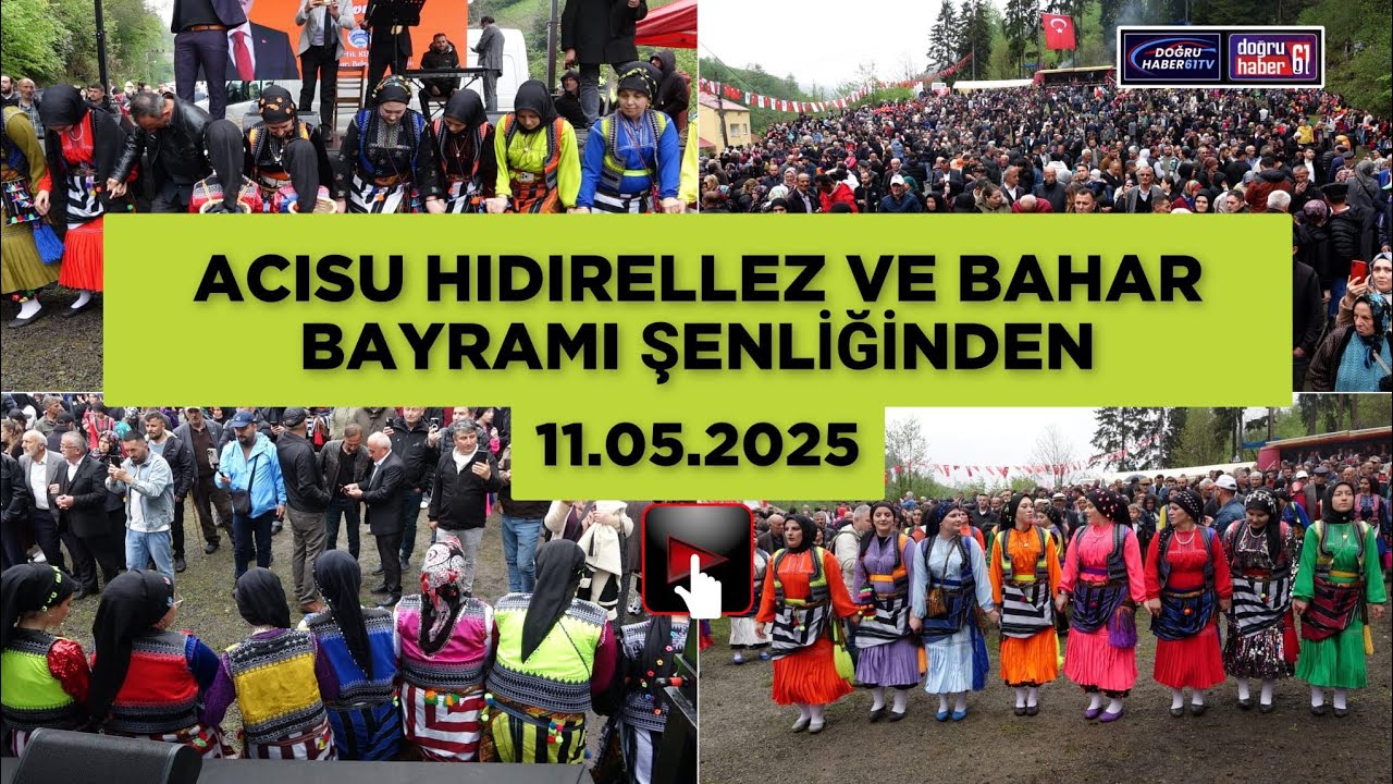 ACISU HIDIRELLEZ VE BAHAR BAYRAMI ŞENLİĞİNDEN