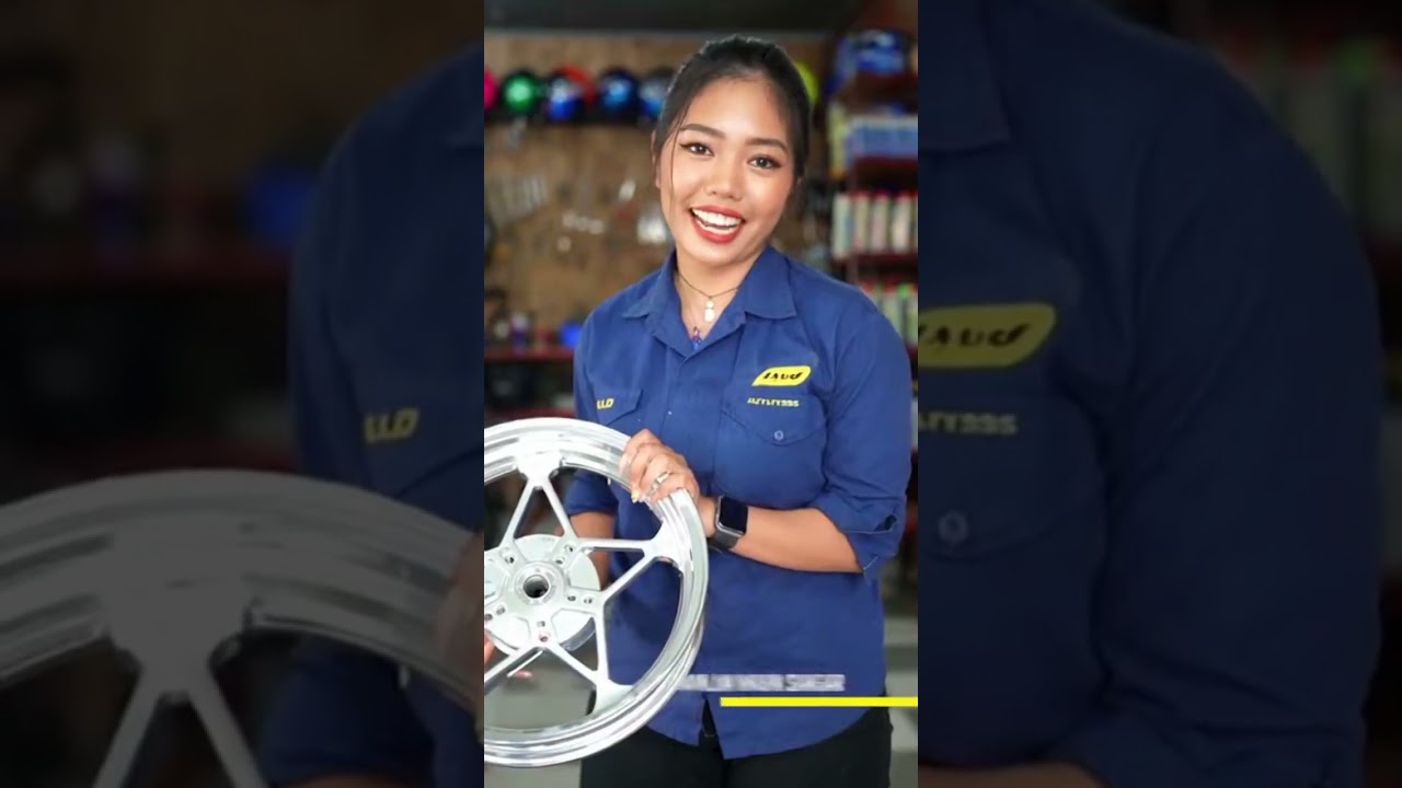 Velg Bintang CNC Ring 14, Ringan dan Kuat untuk Harian 