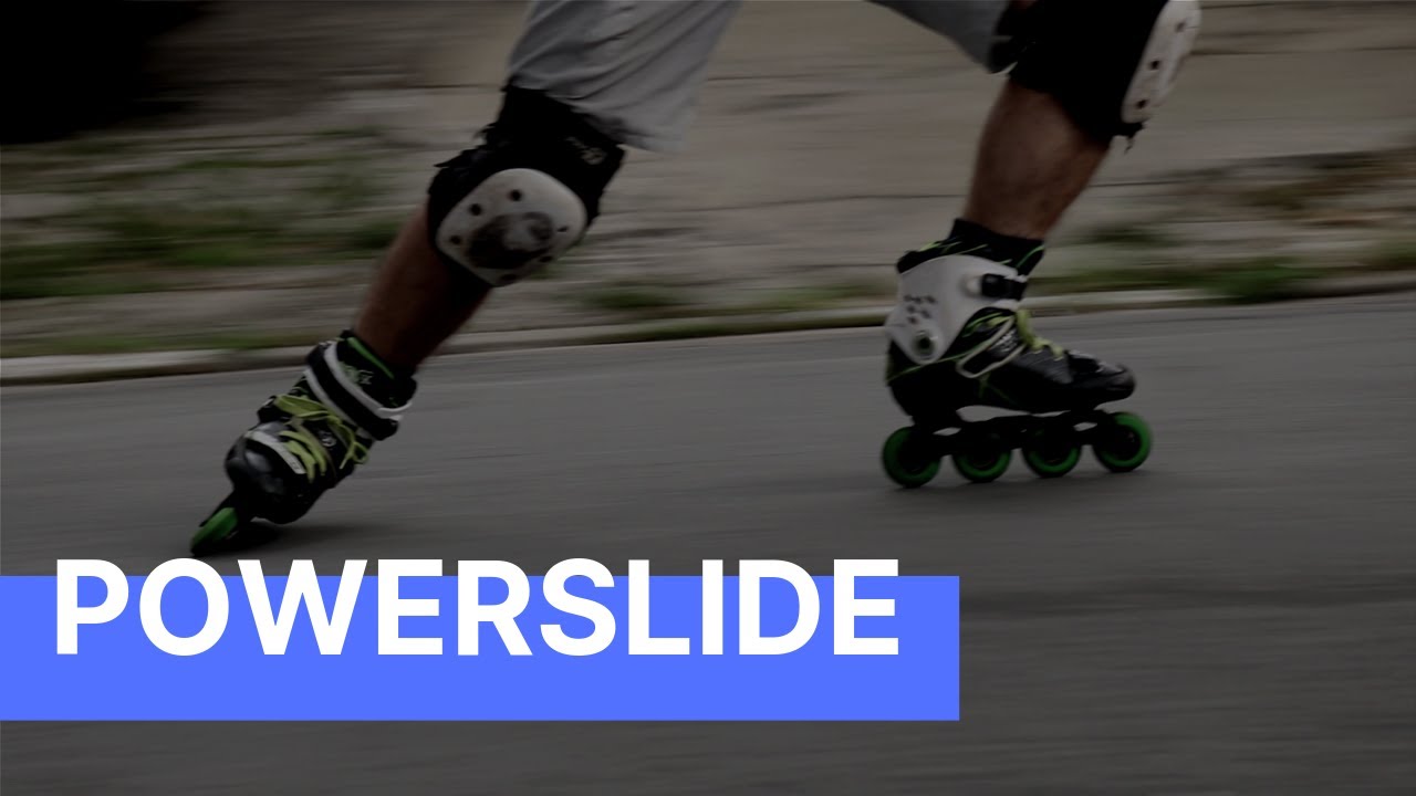 Como frear de patins em descidas - Freio powerslide