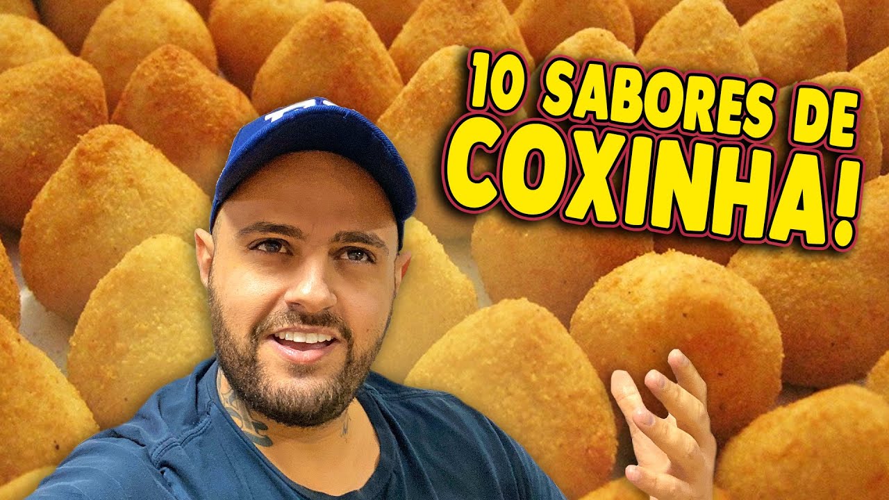PROVEI 10 SABORES DE COXINHA E ESCOLHI O MELHOR! | #ProvandoDelivery