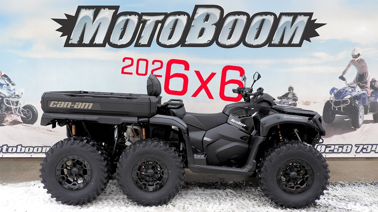ATV CAN-AM Outlander Max 6X6 1000R T BACKCOUNTRY 2026