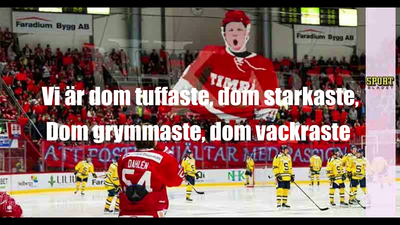Nanne Grönwall - Vi är dom tuffaste - Timrå IK Lyrics