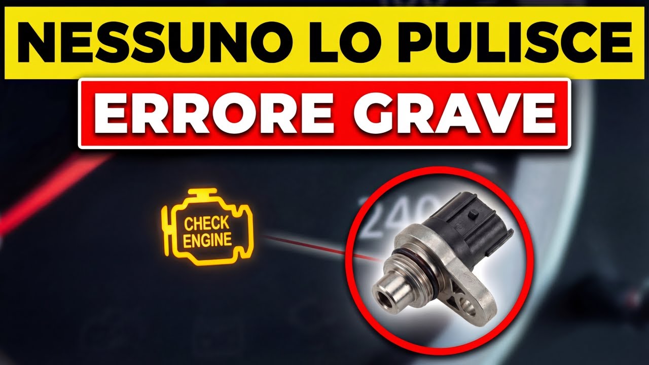 Il Sensore che SI GUASTA di Più nella Tua Auto e che Quasi Nessuno Pulisce