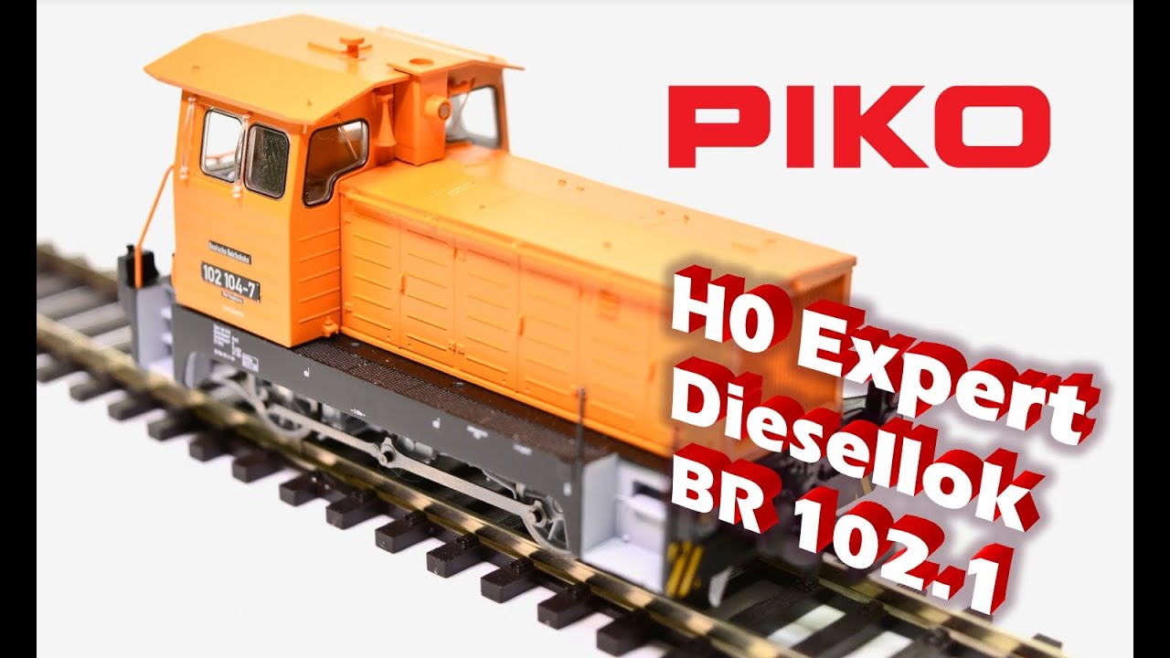 PIKO [V033] H0 Expert Diesellok BR 102.1 - Modellvorstellung