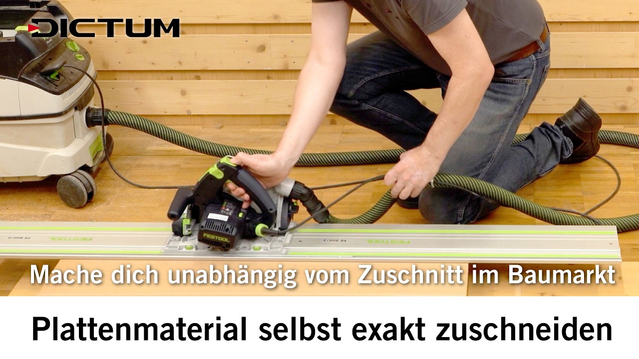 Dein Projekt, deine Ma&szlig;e: Plattenwerkstoffe selbst zuschneiden lernen! #dictum