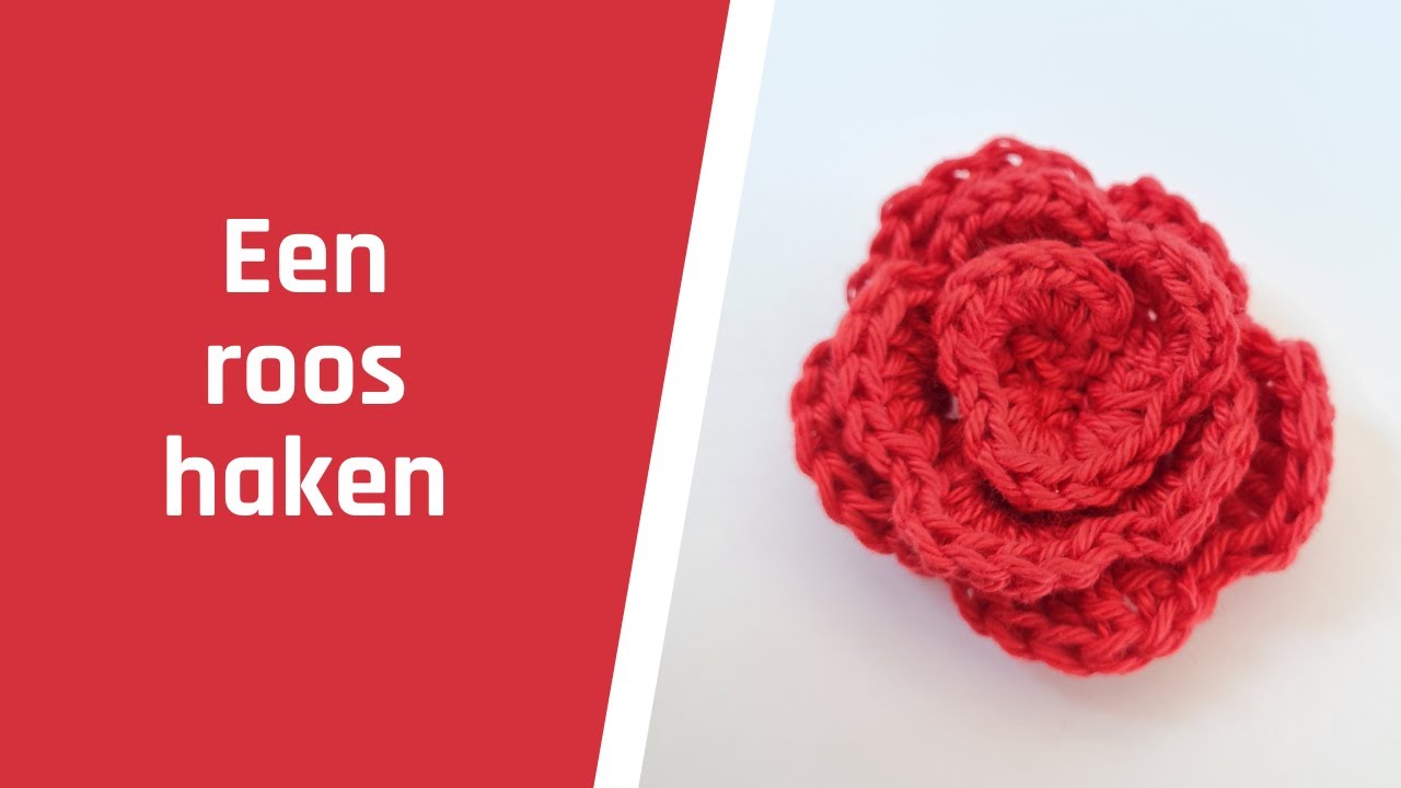 Een roos haken
