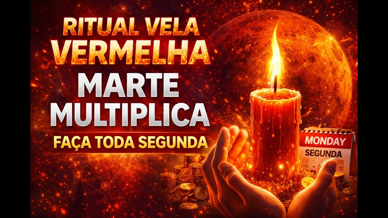 RITUAL DA VELA VERMELHA 🔥 Como Marte Vai Multiplicar Seu Dinheiro em 2026 (Faça Toda Segunda)