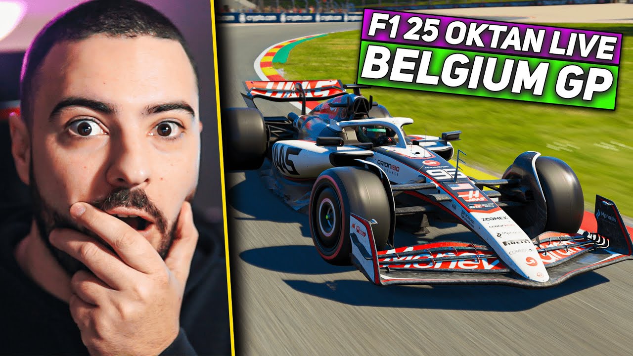 🔴LIVE F1 25 - Vratio se OKTAN! - R9: Belgija - Fijasko u najavi!