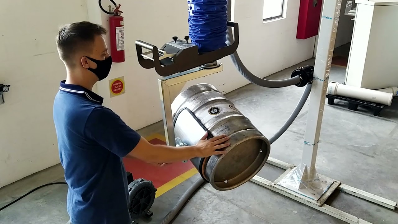 Soluções para movimentações de barris de bebidas - Quick Lift