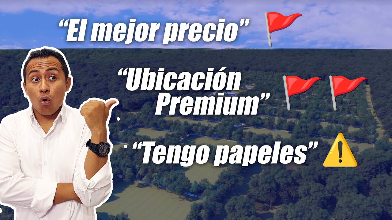 MENTIRAS de los VENDEDORES de TERRENOS en Yucat&aacute;n / M&eacute;rida