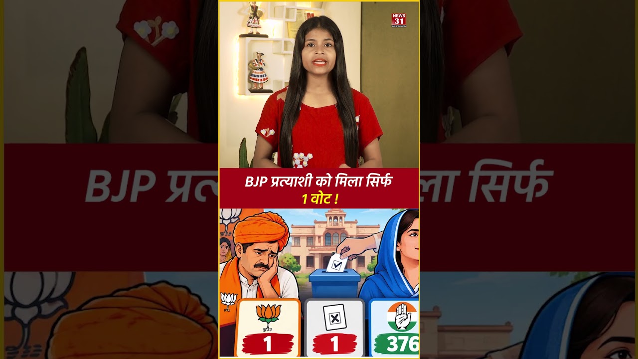 BJP प्रत्याशी को मिला सिर्फ 1 वोट !