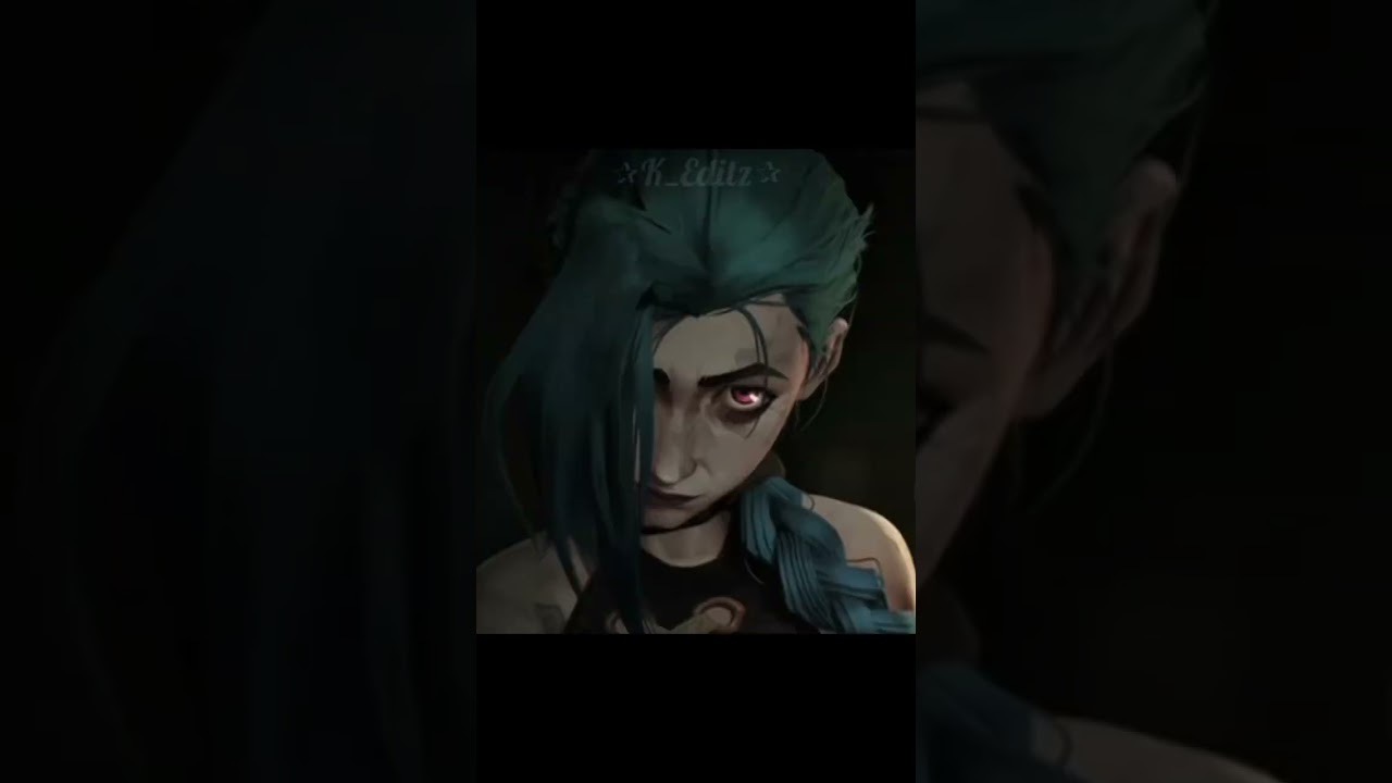 First reverse edit!! 🫣 | DJ FKU - MTG - VINGAN&Ccedil;A 2 | #jinx #arcane #arcaneedit #jinxarcane
