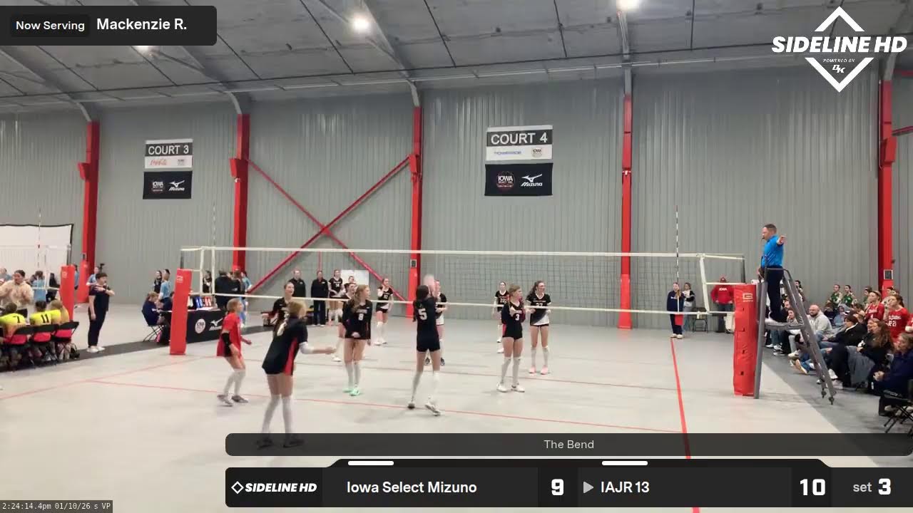 IAJR 13 vs. Iowa Select Mizuno (2026.01.10)