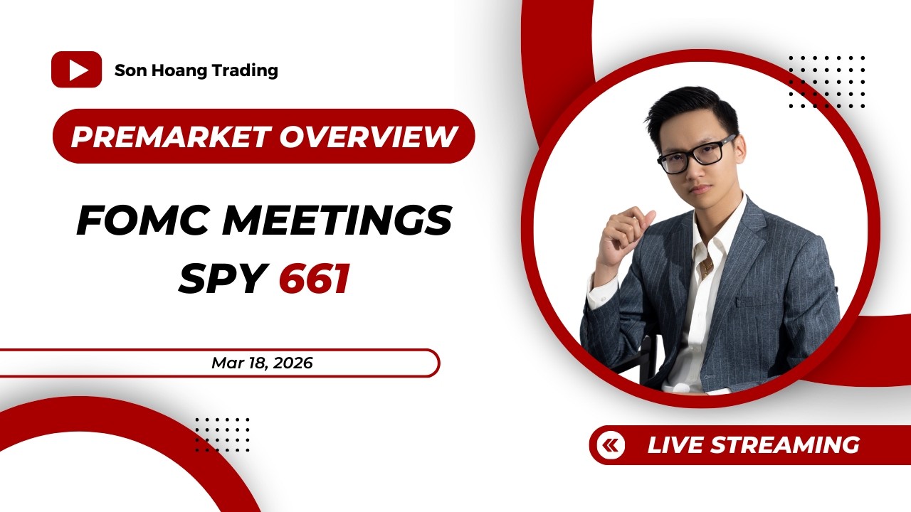 Premarket Overview - Mar 18 - FOMC Meetings - SPY 661