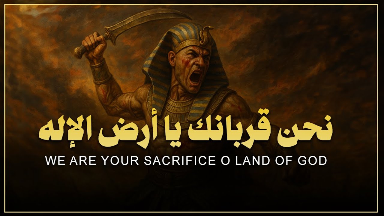 نحن قربانك يا أرض الإله - We are your sacrifice O land of God