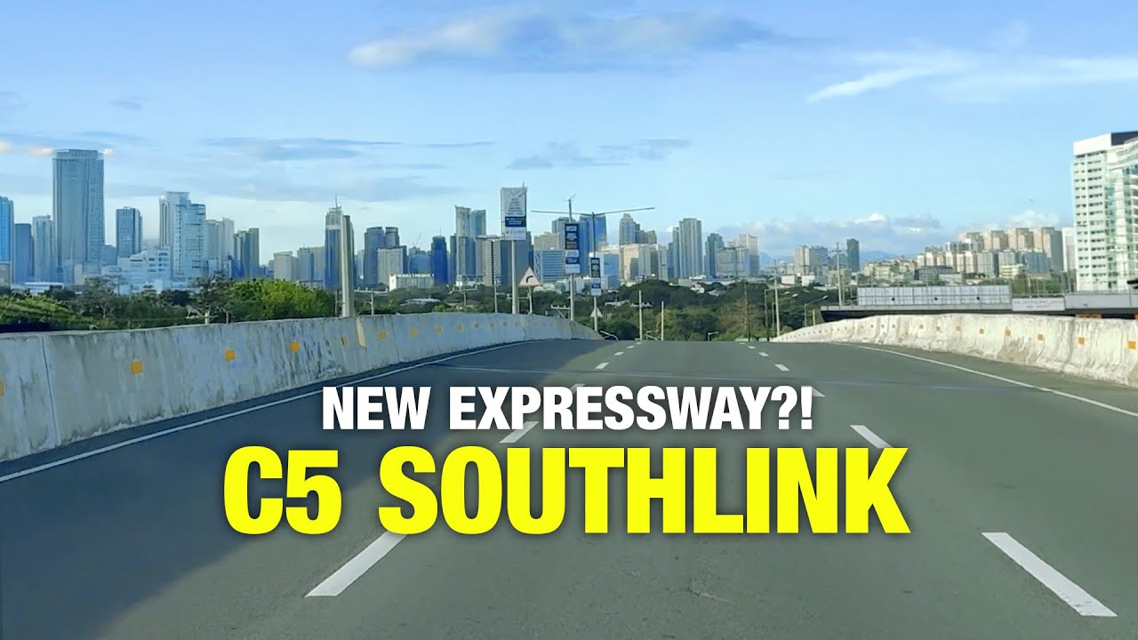 Parañaque to Taguig in just 20 MINS?! via NEW C5 Southlink Expressway! | Manila Philippines