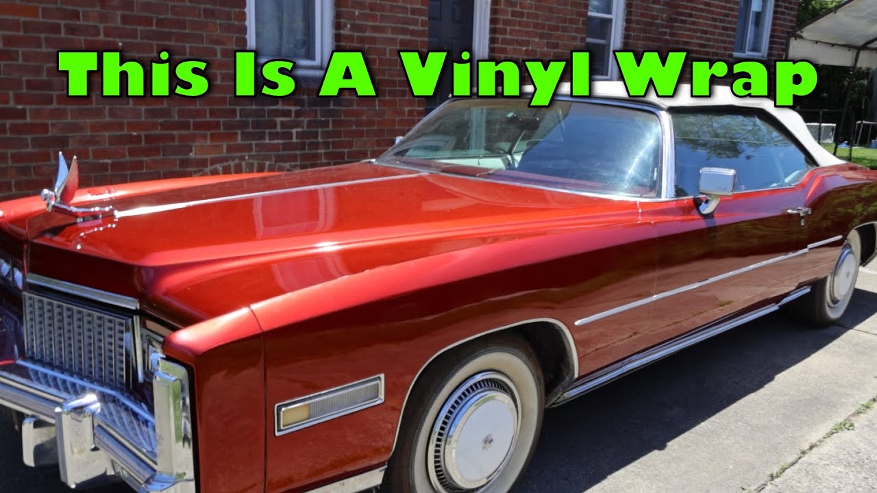 1976 Cadillac Eldorado Vinyl Wrap