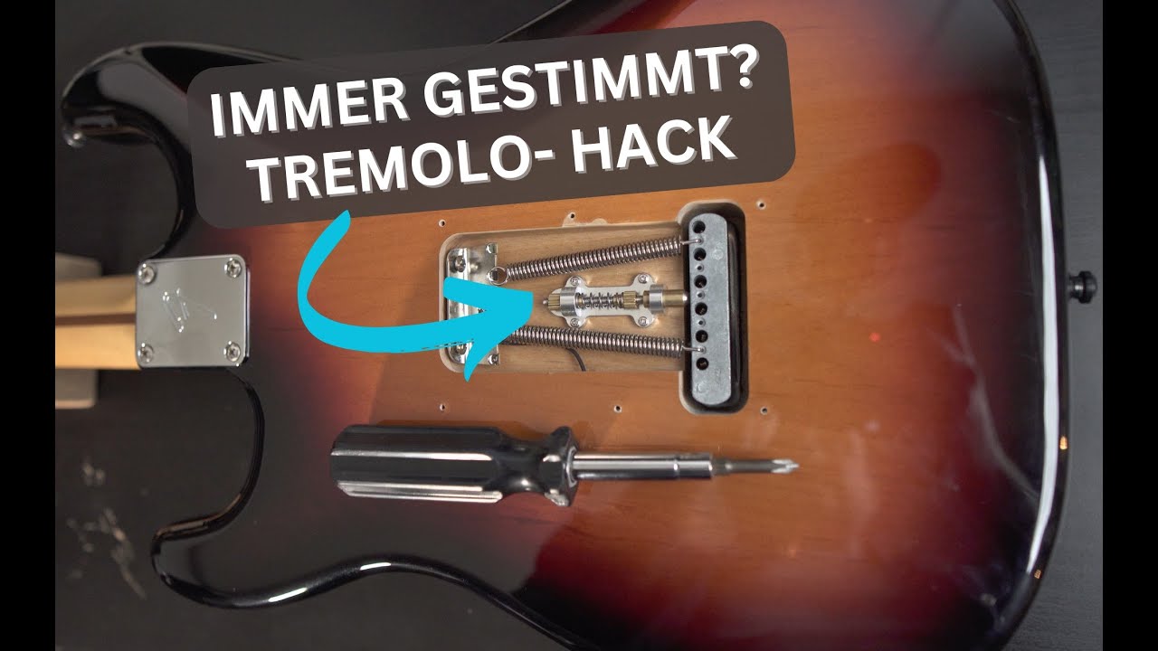 Stabiles Tremolo dank diesem Accessoire