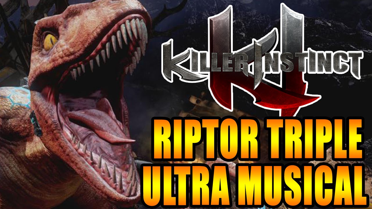 Killer Instinct Season 2: Riptor 140 hit Triple Musical Ultra Combo (PERSONAL BEST)