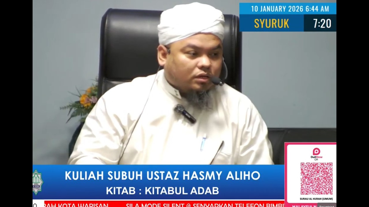 Kuliah Bulanan SAH KW Live Stream