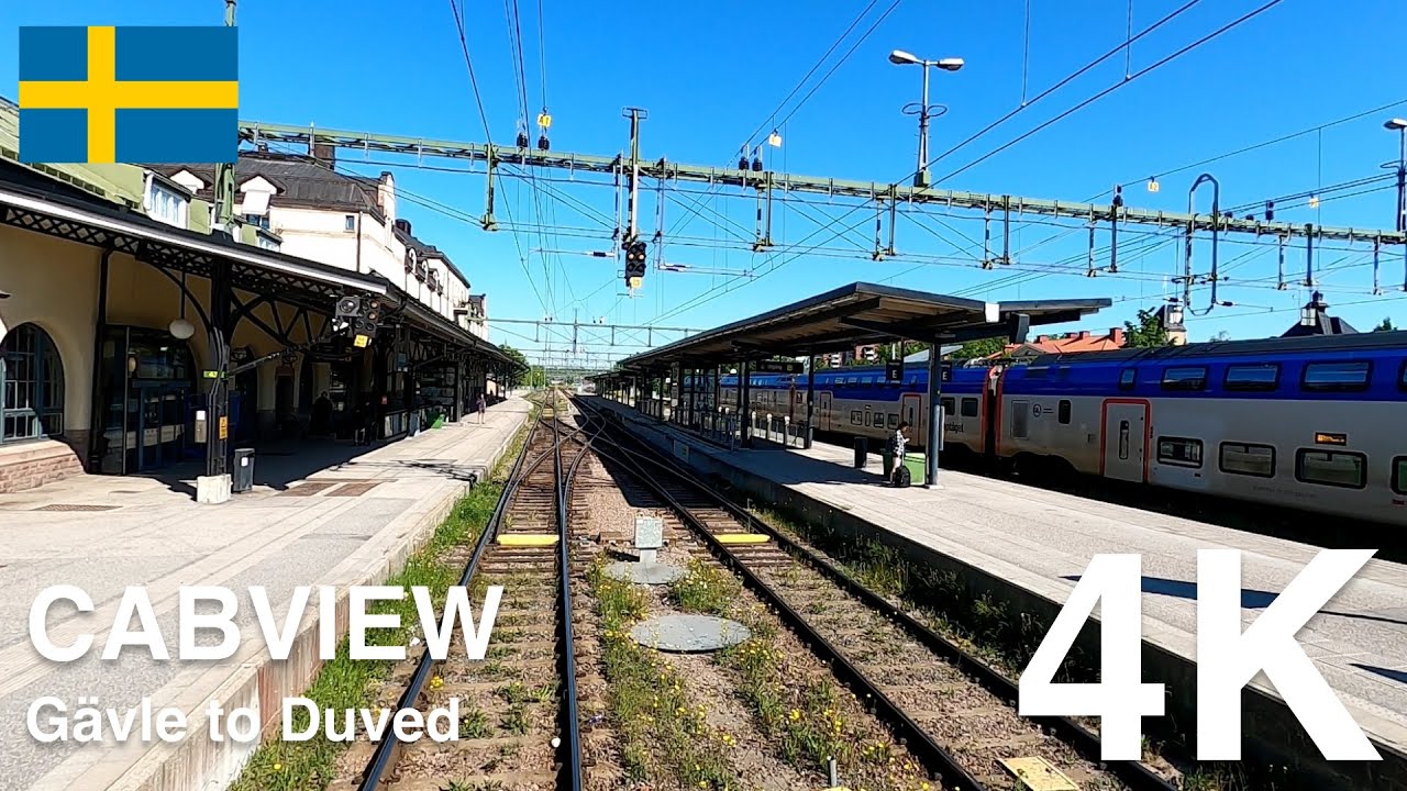 4K CABVIEW: Gävle to Duved