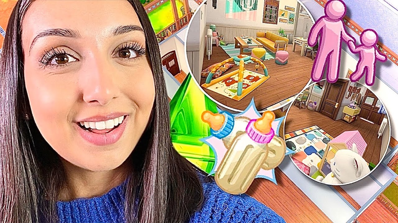 Je RÉNOVE l’appart d’une MAMAN SOLO DÉBORDÉE 😅 | rénovation sims 4