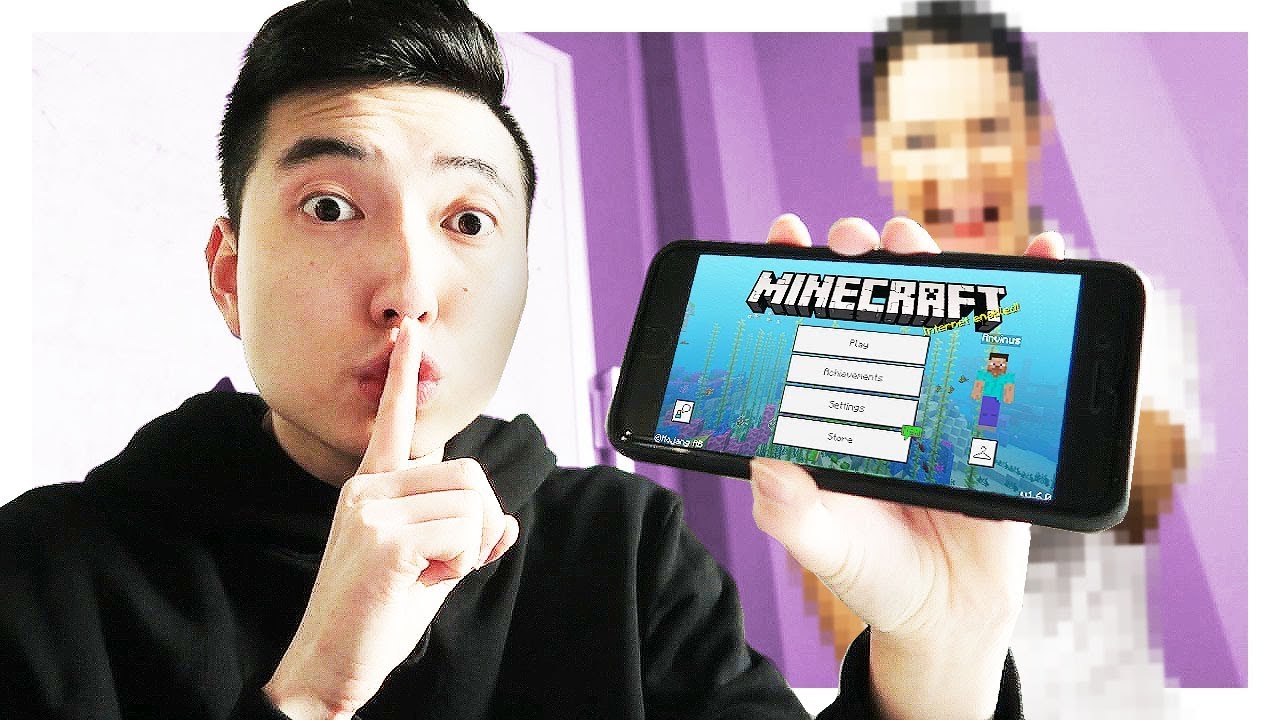Do NOT Play Minecraft Pocket Edition at School..