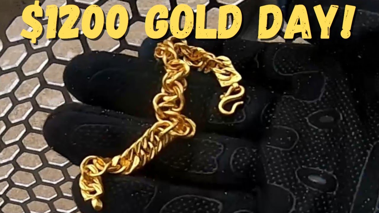 $1200 Gold Day at the Beach! - 3 x High Karat Gold Treasures Found