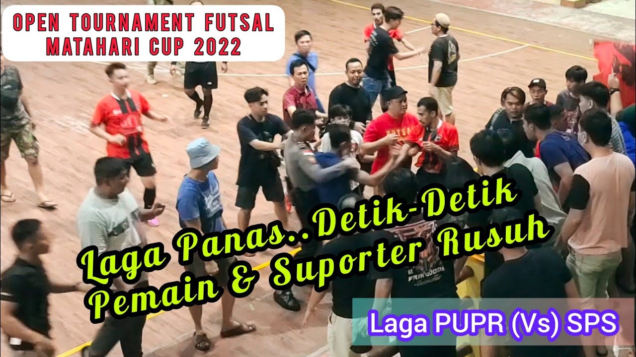 BABAK.1 || Laga Panas PUPR. A (Vs) SPS. B Berujung Ricuh
