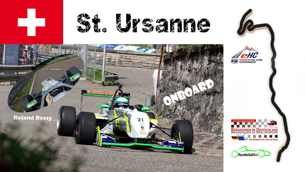 Hillclimb Onboard | Roland Bossy | St. Ursanne - Les Rangiers | Dallara Formule 3 | RaceMedia24.tv
