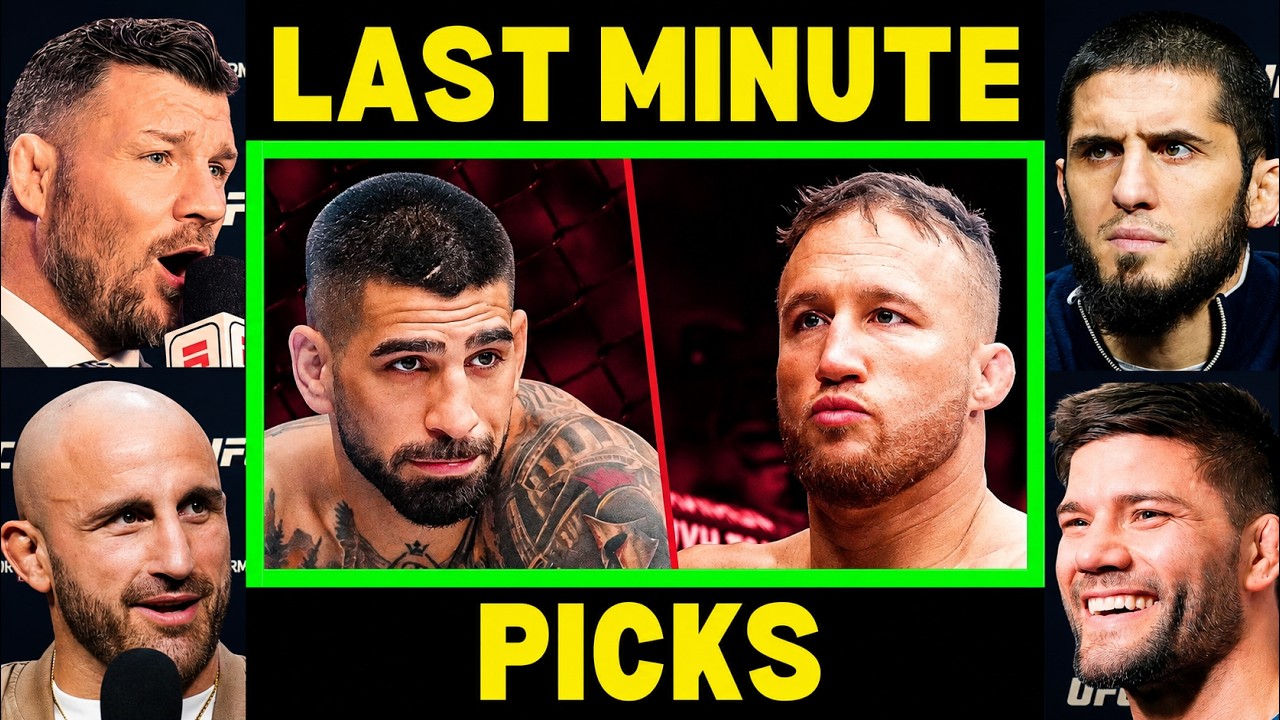 UFC Fighters 'Final Predictions' for Ilia Topuria vs Justin Gaethje | UFC Freedom 250