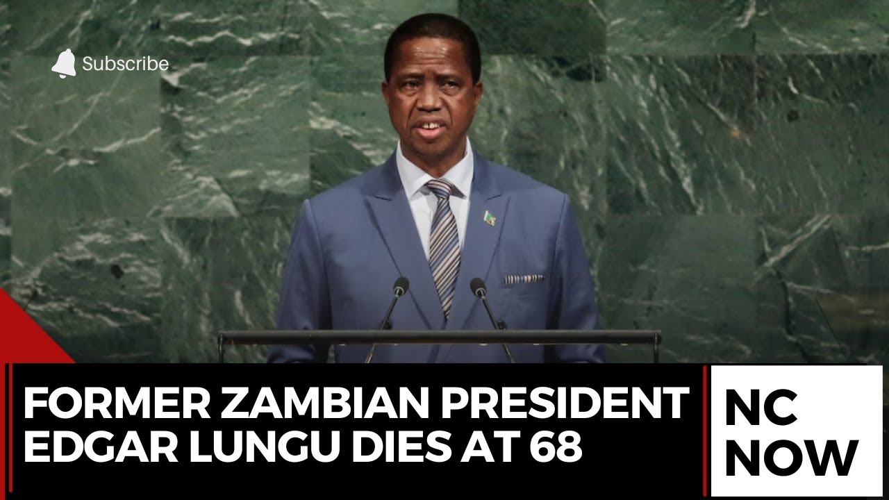 Former Zambian President Edgar Lungu Dies at 68