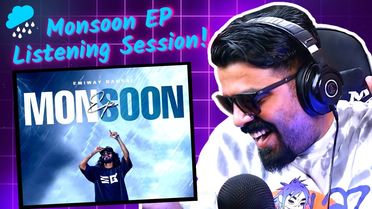 EMIWAY BANTAI - Monsoon EP Listening Session With AFAIK!
