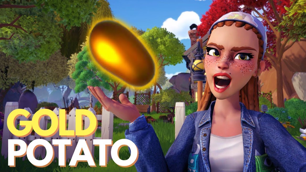 HOW TO REDEEM THE MYSTERIOUS GOLDEN POTATO | Disney Dreamlight Valley