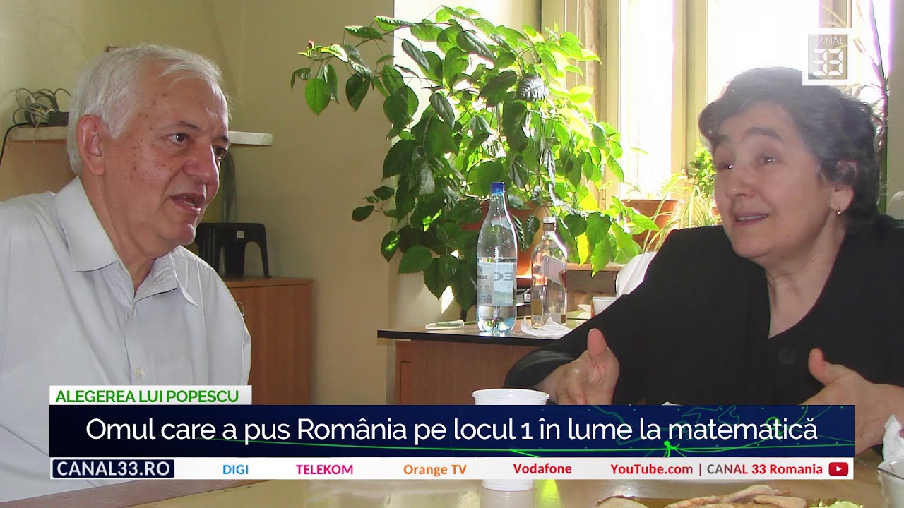 Omul care a pus România pe locul 1 în lume la matematică