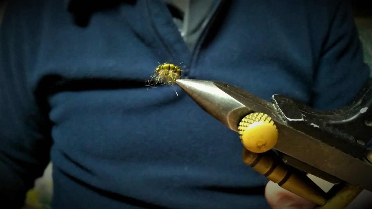 Esta era la mosca que le enseñé a Dani, un gamarus.