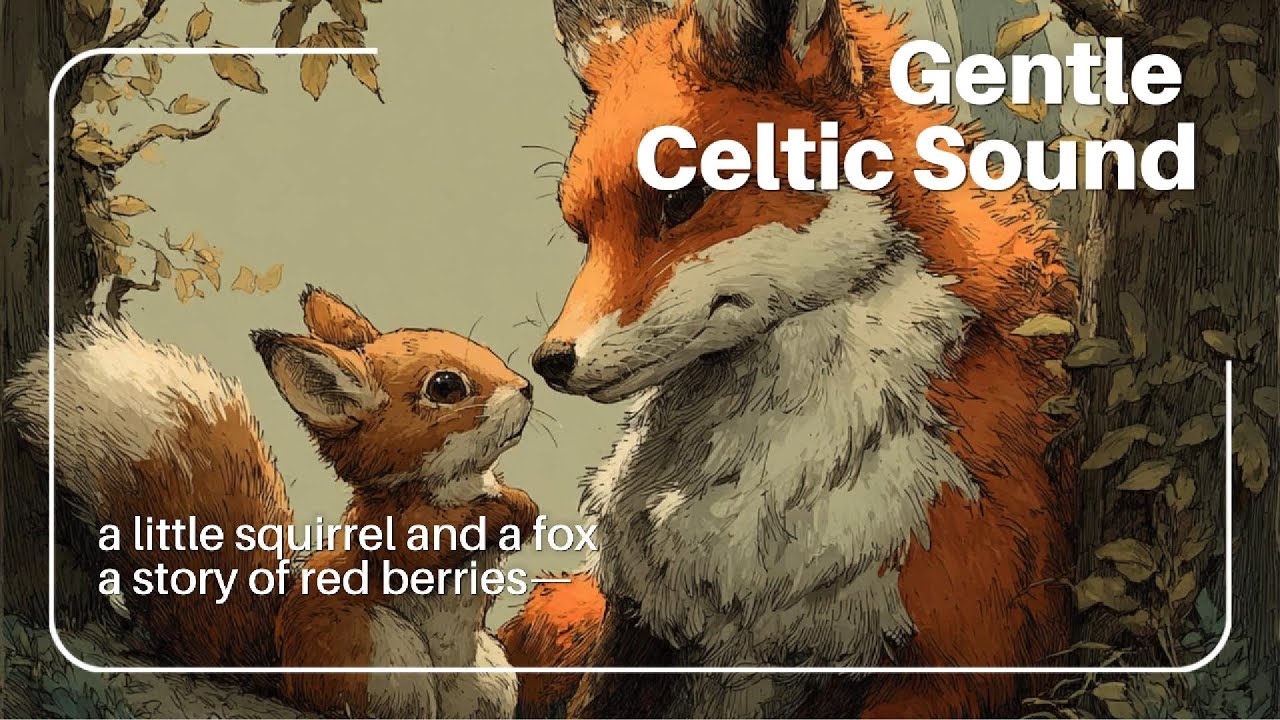 Gentle Celtic Sound | 癒しのケルト音楽　A Squirrel and a Fox...A story of red berries