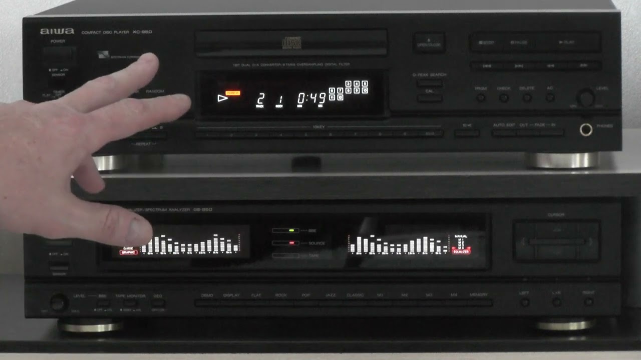 Эквалайзер Aiwa GE-950 первый опыт эксплуатации