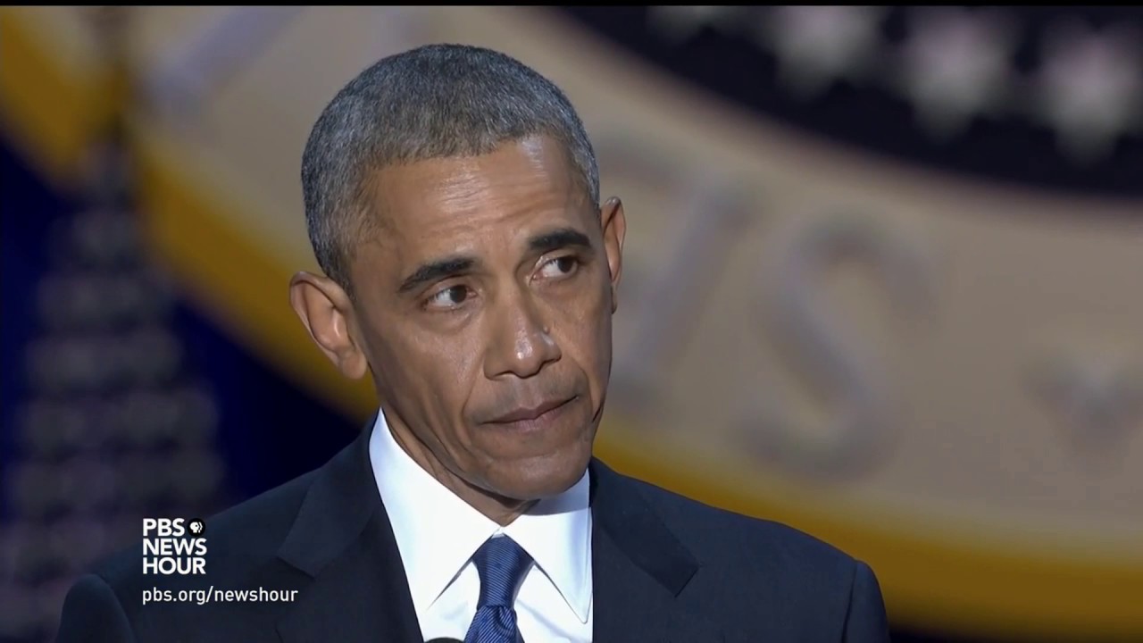 Barack Obama agradece à mulher, Michelle Obama