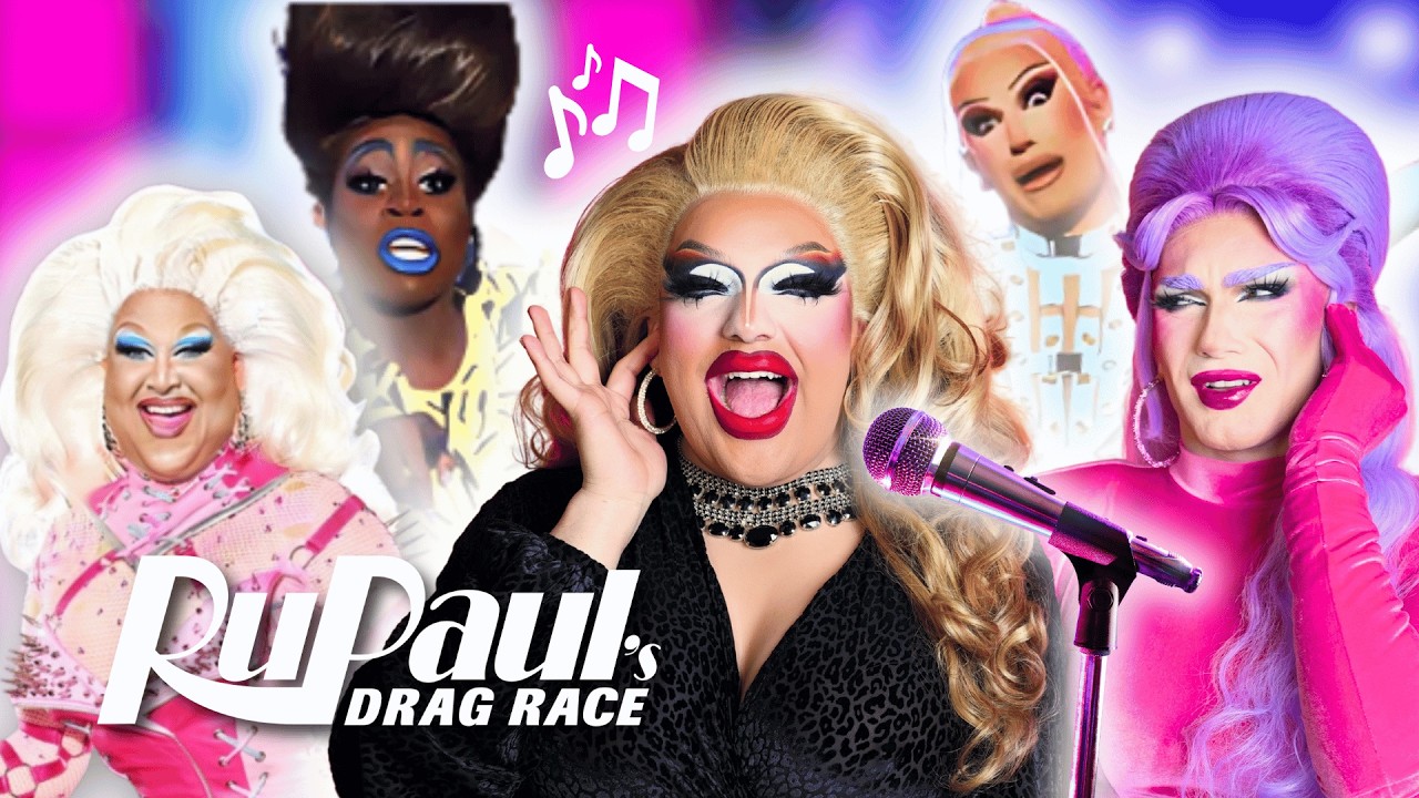 Reacting to THE WORST SINGERS on RuPaul's Drag Race (feat. Rosé)