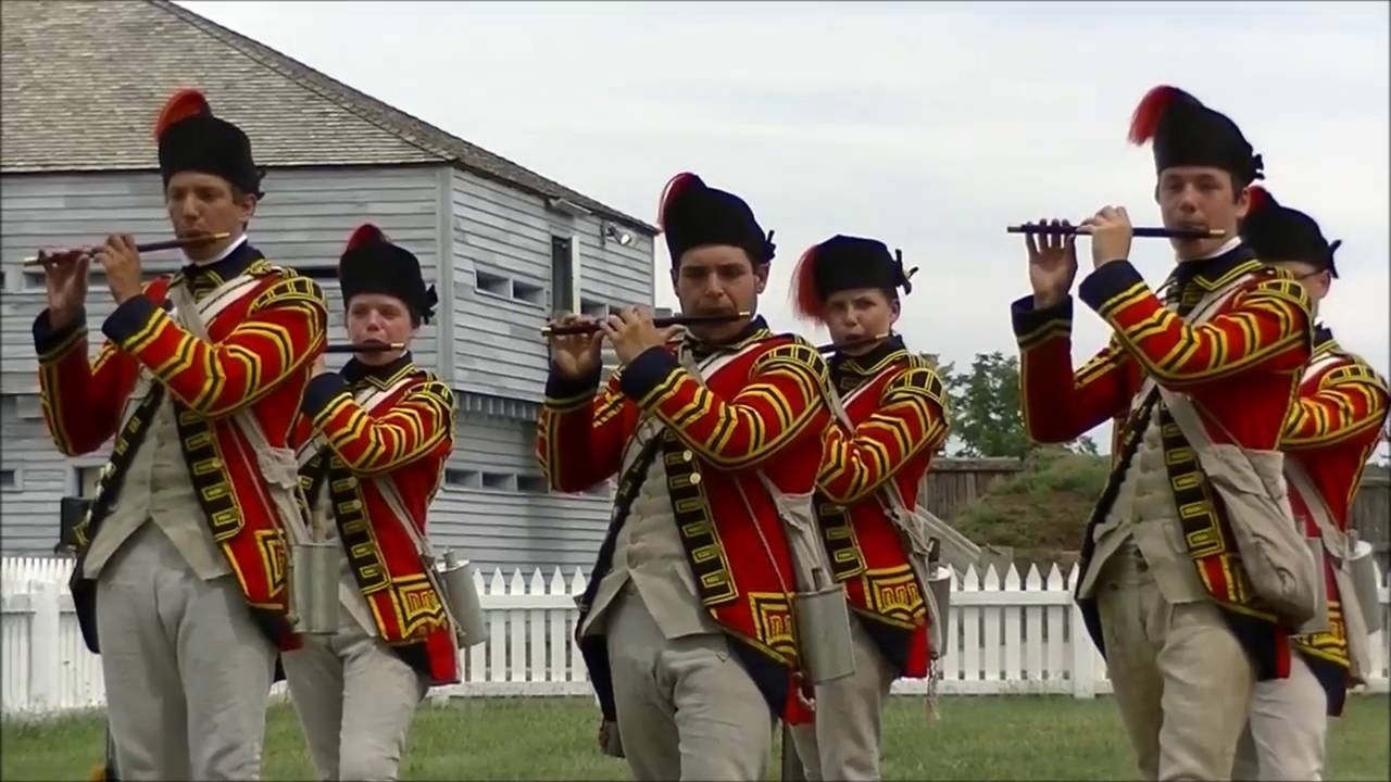 Fort Ticonderoga Royal Artillery F&D Fort George Muster 2016
