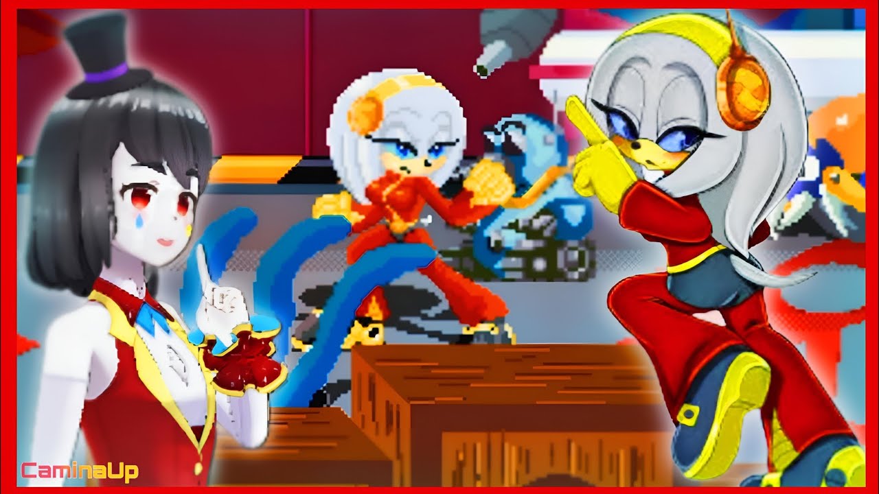 Jugando de Zeta the Echidna en el escenario 1 Egg Argonaut - Project X love potion Disaster