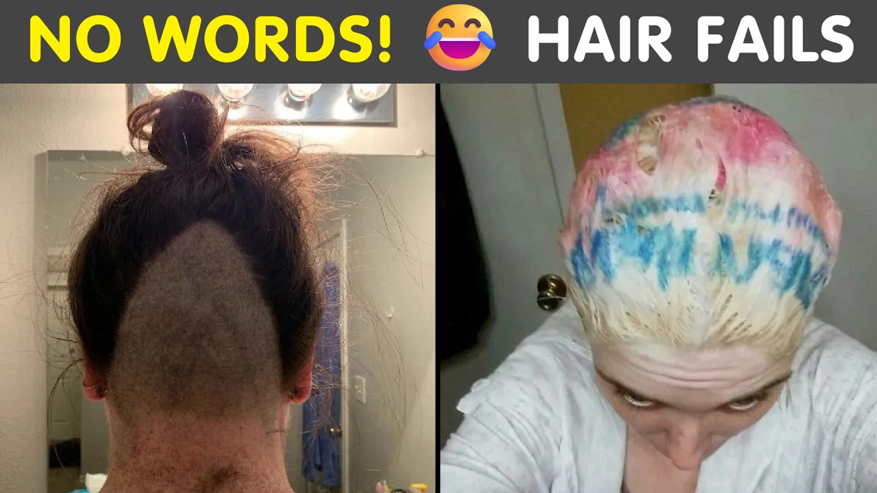 “No Words” Funny & Tragic Hair Fails 😆💇‍♂️ | Hilarious Hair Accidents Compilation