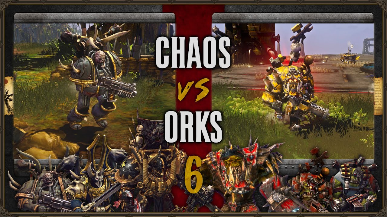 Warhammer 40,000: Dawn of War 2 - Faction Wars 2022 | Chaos Space Marines vs Orks #6