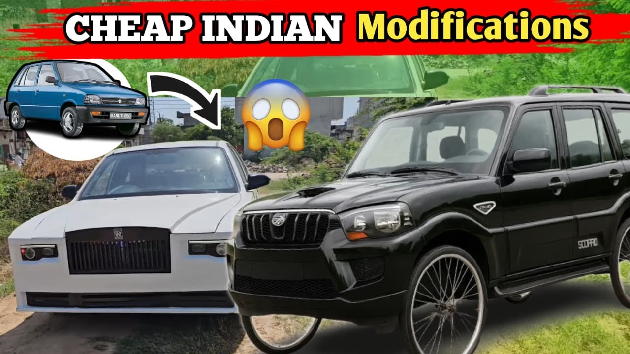 India Car Modification getting Cringe Day by Day 📈| Alto To Rolls Royce