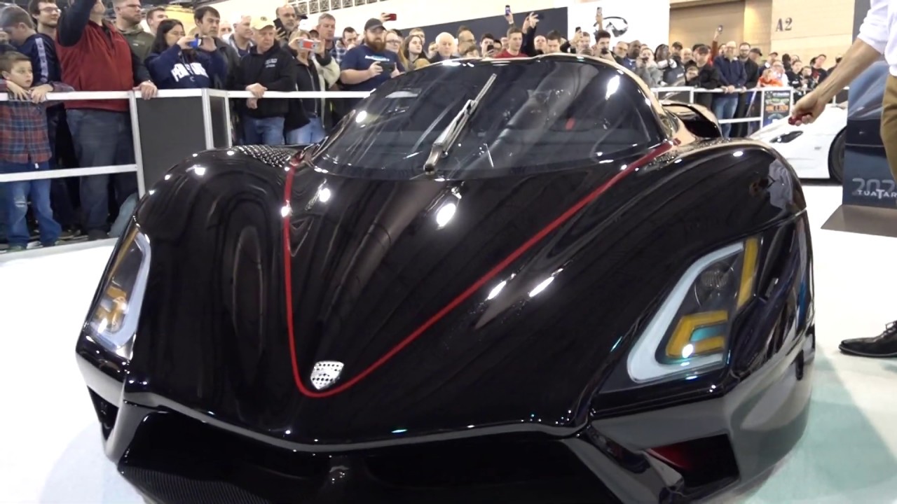 SSC Tuatara Public Launch at the Philly Auto Show