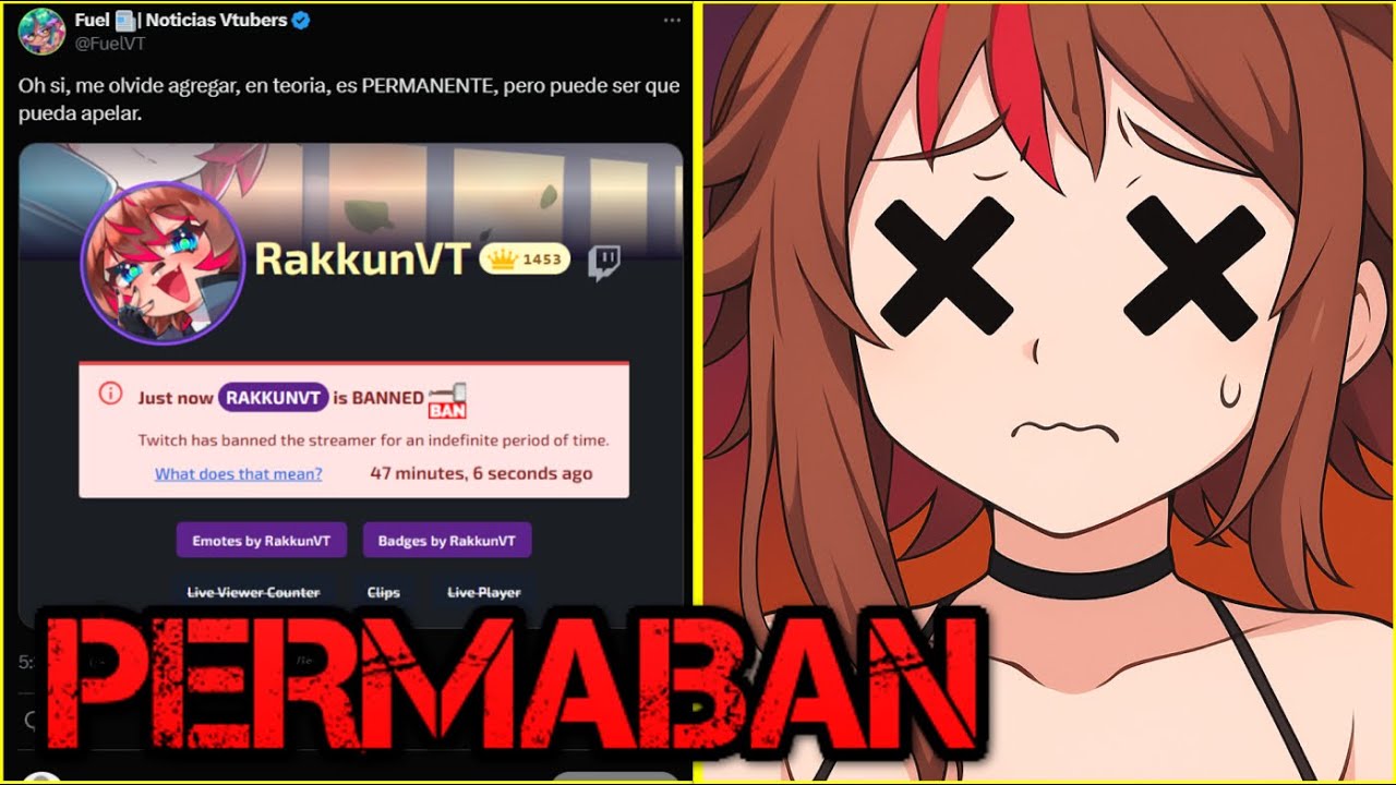 🚨URGENTE🚨SE CONFIRMA QUE EL BANEO DE RAKKUN ES PERMANENTE Y ESTA ES LA RAZON...